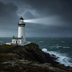 Obraz premium lighthouse on the coast