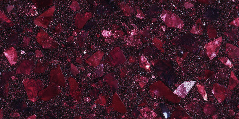 A dark ruby glitter texture, with bold, intense sparkles that create a dramatic, passionate effect. The rich color is perfect for upscale product designs, elegant event promotions, or high-end fashion