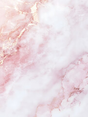 Elegant Rose Gold Marble Background with Soft Pink Veining Patterns : Generative AI
