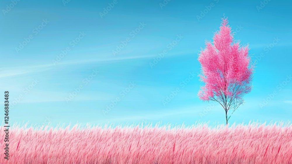 Poster exploring minimalism in spring allergies a generative ai perspective on seasonal sensitivities