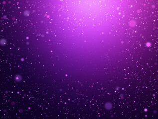 Obraz premium shimmering gradient background with sparkling particles, festive abstract design in shades of purple and pink, vibrant night sky effect