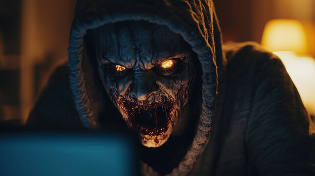 An evil zombie on the darknet