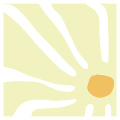 Abstract Groovy Flower