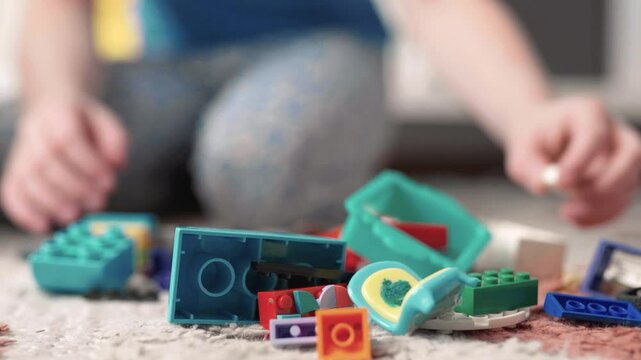 Chilchild, casual, caucasian, chore, chores, clean, clean up, cute, daughter, day, duty, education, toy, apartment, at home, bage, basket, beautifud cleans up her toys. Little girl tydies up her room.