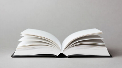 minimalistic open book
