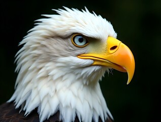 Obraz premium american bald eagle