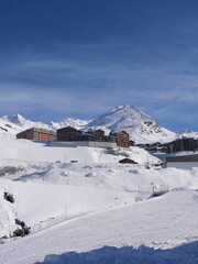 Fototapeta premium Val Thorens - France - Neige - Ski