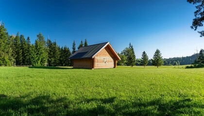 Obraz premium church in the mountains