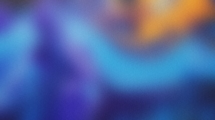 Grainy noisy colorful gradient background, abstract noise texture, blurred vibrant colors, poster header backdrop design