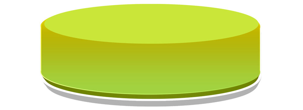 Creative podium isolated for mock up of product 