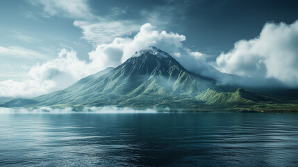 fantasy mystical island