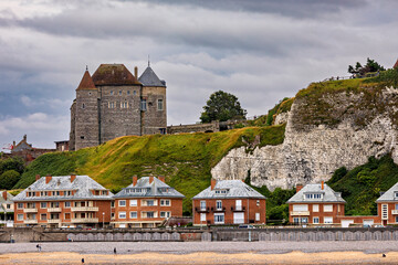 The Castle of Dieppe in the Normandy