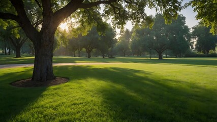 Obraz premium path in the park