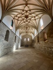Interior y exterior del monasterio de Veruela, Techos, puertas y claustro. Tarazona, Aragón
