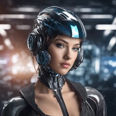 Woman Robot.