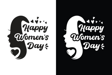 Happy Women's Day T-Shirt Design