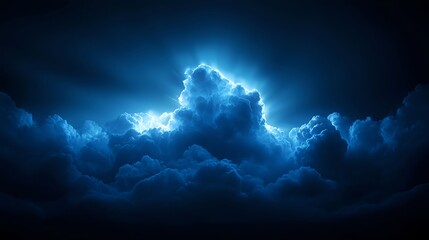 Luminous Night Cloudscape