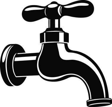 recommend clip art: Stylish premium quality Tap vector illustration, Tap silhouette vector art, Tap line art vector icon design