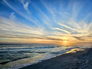 Obraz premium Sunset on the beach