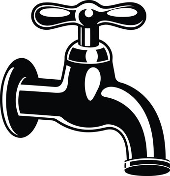 recommend clip art: Stylish premium quality Tap vector illustration, Tap silhouette vector art, Tap line art vector icon design