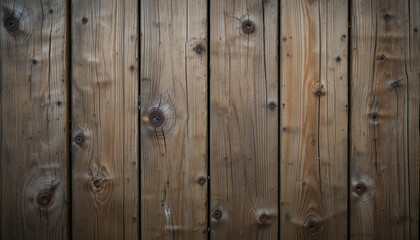 Naklejka premium Rustic abstract background featuring aged wooden planks arranged for abstract background.