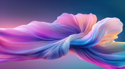 Fototapeta premium abstract flow of silky textures