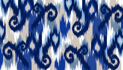 geometric ethnic vintage texture vector art design. textile fashion pattern line ikat seamless pattern and batik fabric texture asian background wallpaper geometry indian. Ethnic abstract ikat art .