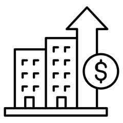 Property Development  Icon Element For Design