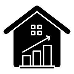 Housing Market  Icon Element For Design