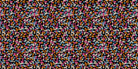 Seamless watercolor floral pattern - green leaves and branches composition on background, perfect for wrappers, wallpapers, postcards, greeting cards, wedding invitations, romantic events