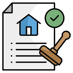 Project Approval  Icon Element For Design