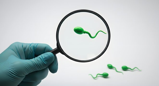 Exploring the Microscopic World of Sperm Cells Under Magnification