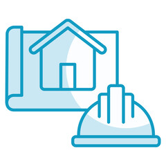 Architectural  Icon Element For Design