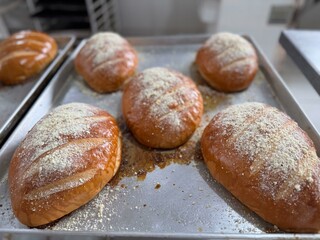 Freshly baked breads