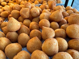 Golden Fried Brazilian Coxinhas