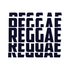 Reggae stylish t-shirt and apparel abstract design. Vector print, typography, poster