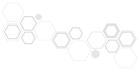 Texture of geometric shapes, hexagons. Lines, dots, cells, honeycombs.Hexagon pattern. Vector monochrome background.