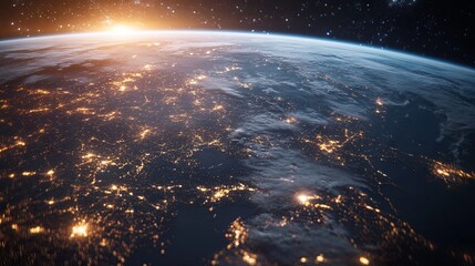 World map, network connectivity, data exchange and telecommunication