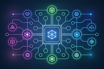 social network background