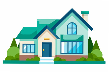 vector illustration of a house