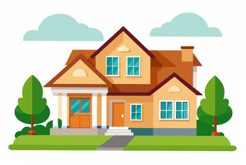 vector illustration of a house