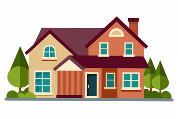 vector illustration of a house