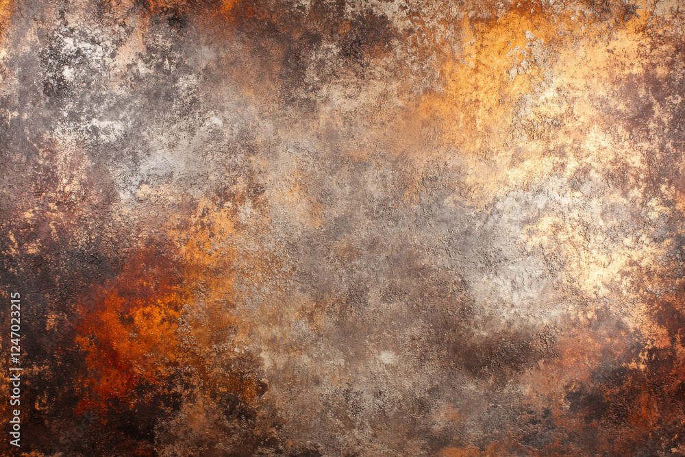 Poster light backdrop on cement surface finish - concrete surface - aged retro distressed texture style - e