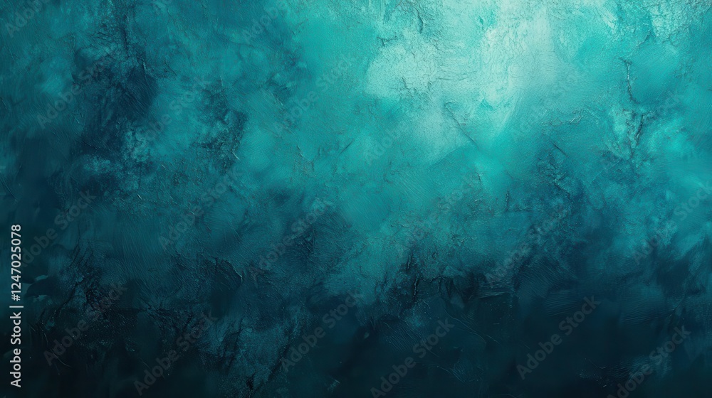 Aufkleber teal blue gradient background with glowing noise texture for minimalist design projects