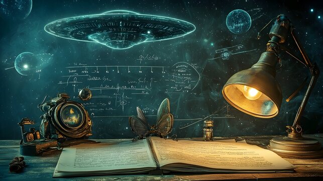 Detailed top secret government document displayed on a desk