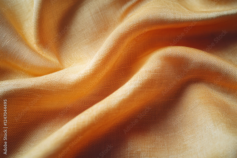 Poster natural textile surface background. texture pattern of a close-up fabric canvas material surface