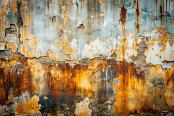 Grunge Concrete Wall Texture Background - Abstract Distressed Design