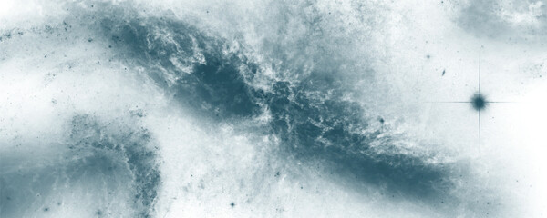 Glorious Star-Filled Galaxy Showcasing the Delicate Swirls and Mystical Colors of a Radiant Nebula
