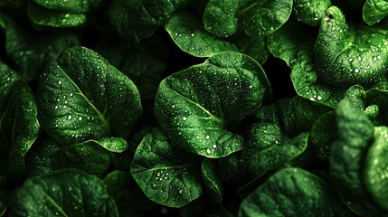 Fototapeta premium A banner adorned with the natural texture of lush green lettuce, perfect for highlighting local vegetable farming, newly harvested from gardens, and suitable for garden background use