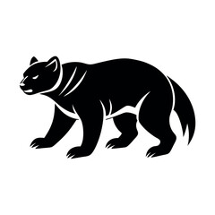Powerful Wolverine Silhouette Vectors for Creative Projects